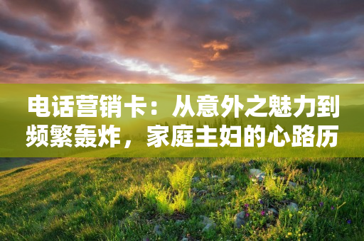 电话营销卡：从意外之魅力到频繁轰炸，家庭主妇的心路历程